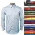 Men's Long Sleeve 100% Cotton Premium Peach Twill Shirt